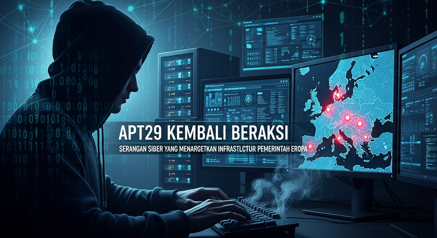 APT29 Kembali Beraksi: Serangan Siber yang Menargetkan Infrastruktur Pemerintah Eropa