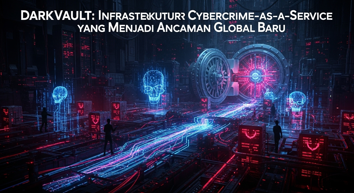 DarkVault: Infrastruktur Cybercrime-as-a-Service yang Menjadi Ancaman Global Baru