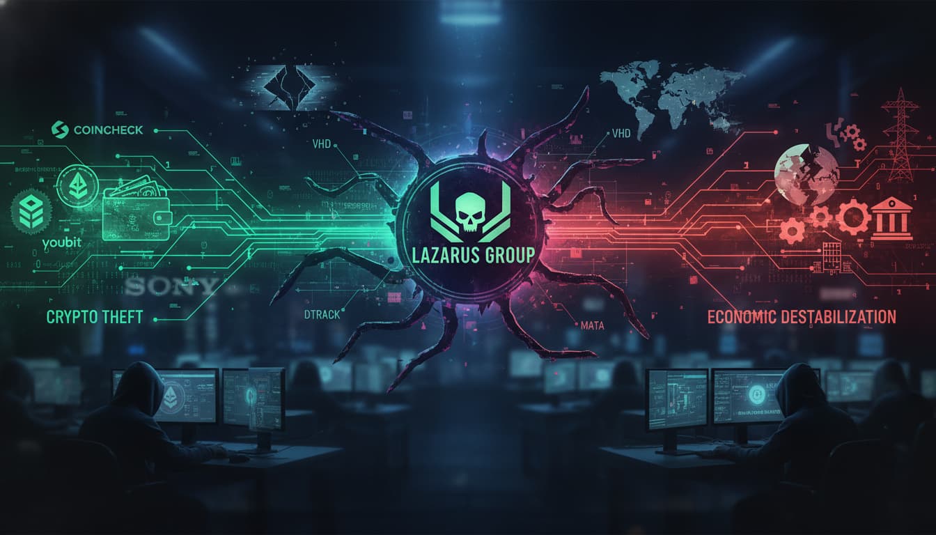 Lazarus Group dan Evolusi Ransomware: Dari Pencurian Kripto ke Destabilisasi Ekonomi