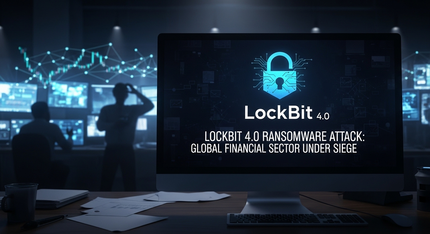 Serangan Ransomware LockBit 4.0 Menggemparkan Sektor Keuangan Global